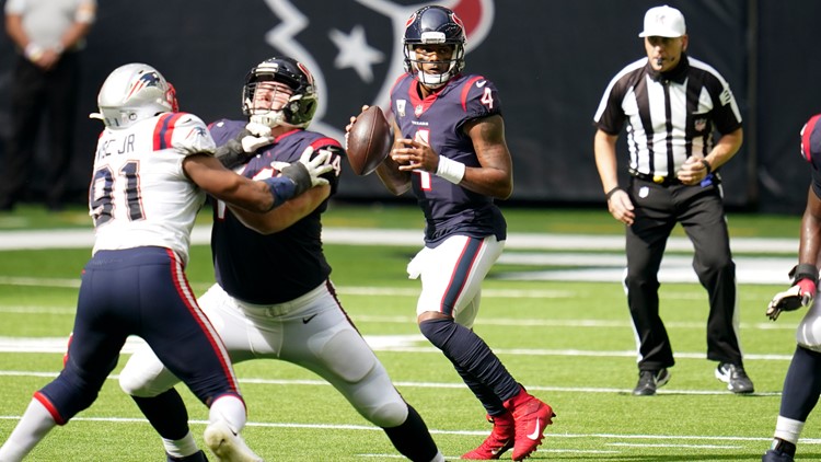 houston texans vs new england patriots match player stats