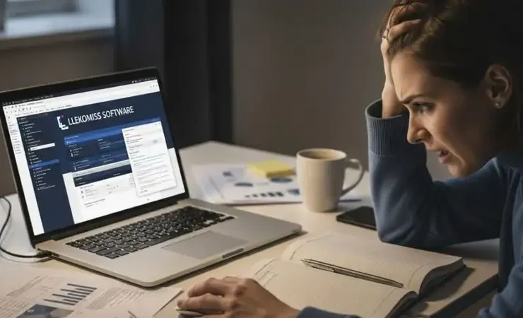 problem on llekomiss software