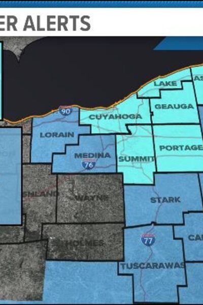 Lake Effect Snow Warning Ohio
