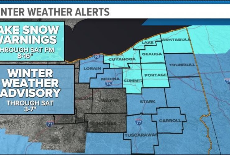 Lake Effect Snow Warning Ohio